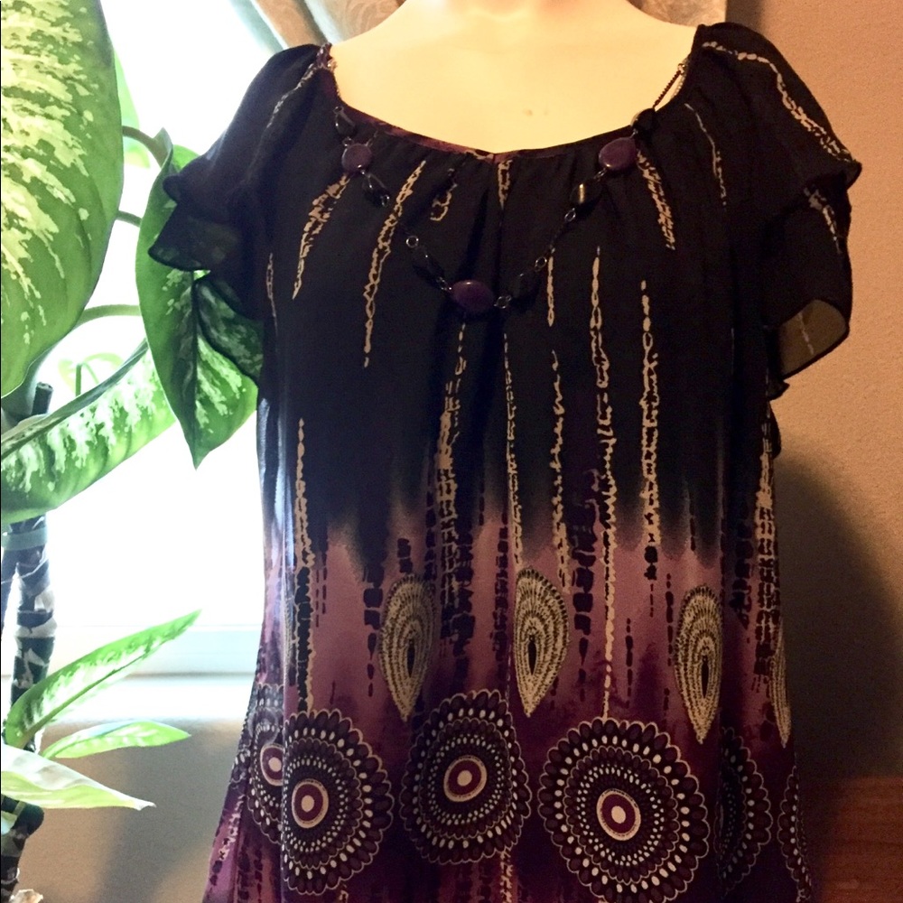 2-layer blouse - Picture 2 of 4